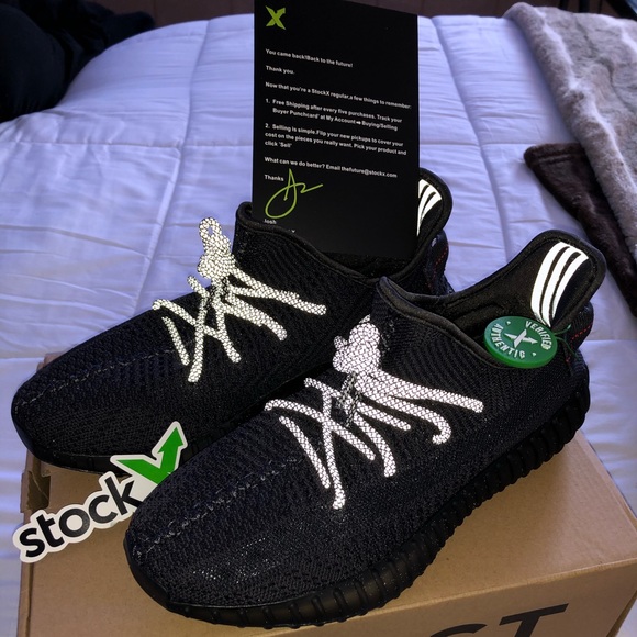 Yeezy 350 Boost “Static Black” - Picture 1 of 7